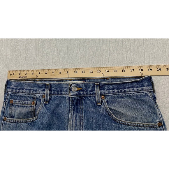 Vintage Levi's 516 Slim Fit Coupe Etroite Men's Jeans Size 38x34 Blue Faded - Picture 7 of 10